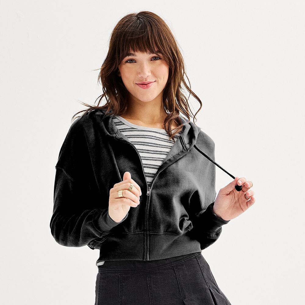 Худи с молнией во всю длину SO Favorite для юниоров, черный
Худи с молнией во всю длину SO Favorite для юниоров, черный