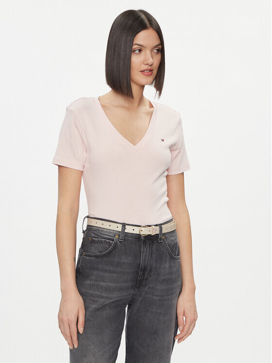 Футболка узкого кроя Tommy Hilfiger, розовый
Футболка узкого кроя Tommy Hilfiger, розовый