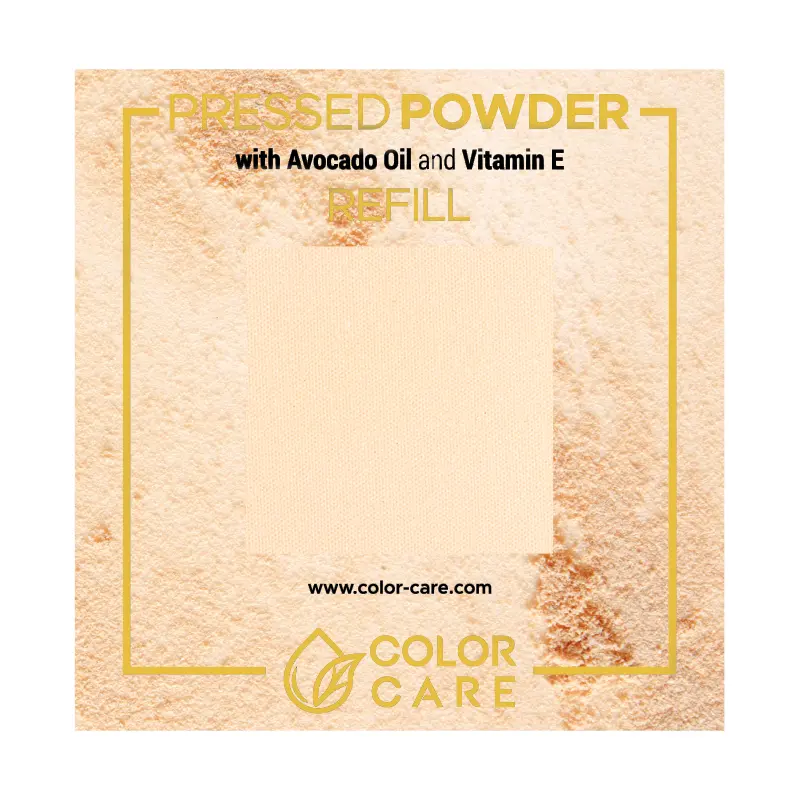 Веганский прессованный порошок - сменный блок - Color Care Beige, 8 гр
Веганский прессованный порошок - сменный блок - Color Care Beige, 8 гр