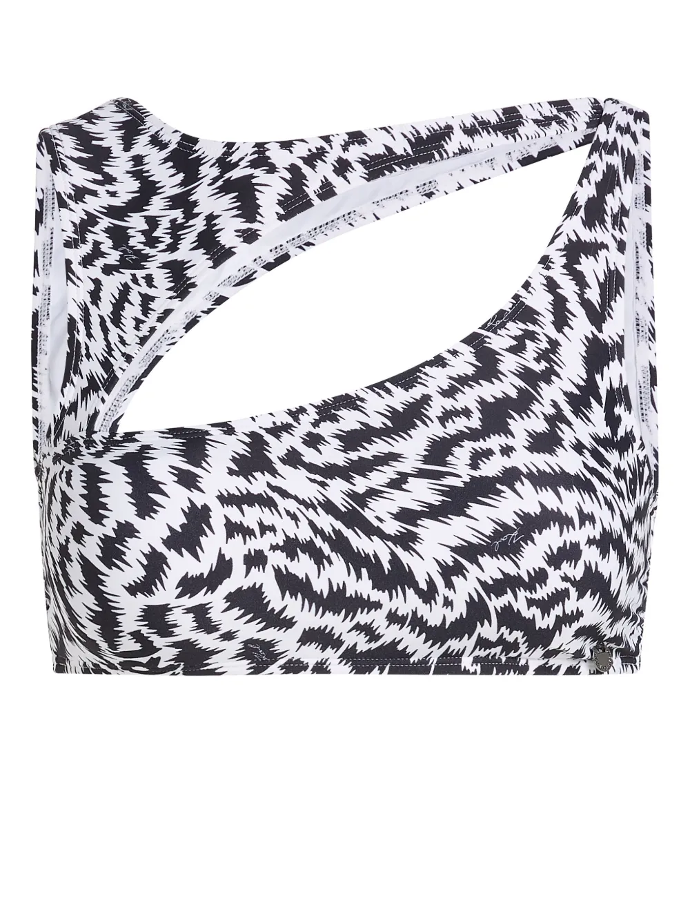 Топ бикини с вырезами и анималистичным принтом KARL LAGERFELD, черный
Топ бикини с вырезами и анималистичным принтом KARL LAGERFELD, черный