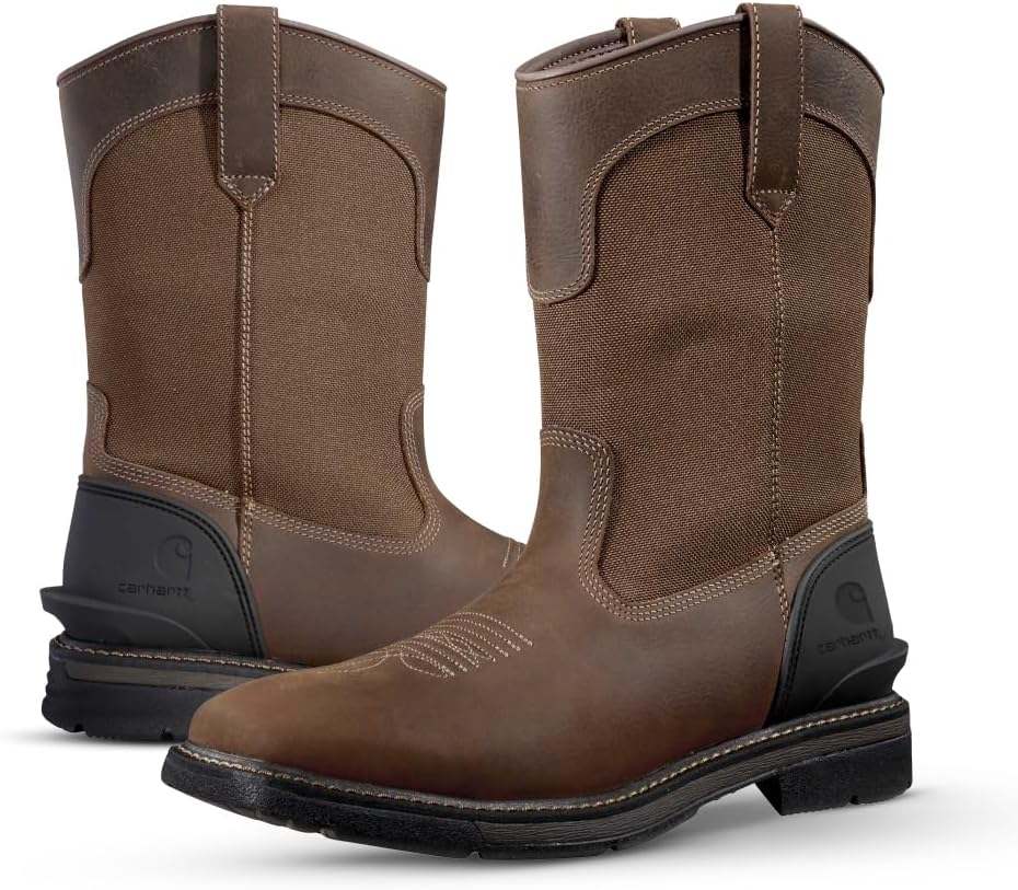 Рабочие ботинки Carhartt Men's Montana Steel Square Toe Wellington 11", водонепроницаемые, коричневые, размер 10.5 M
Рабочие ботинки Carhartt Men's Montana Steel Square Toe Wellington 11", водонепроницаемые, коричневые, размер 10.5 M