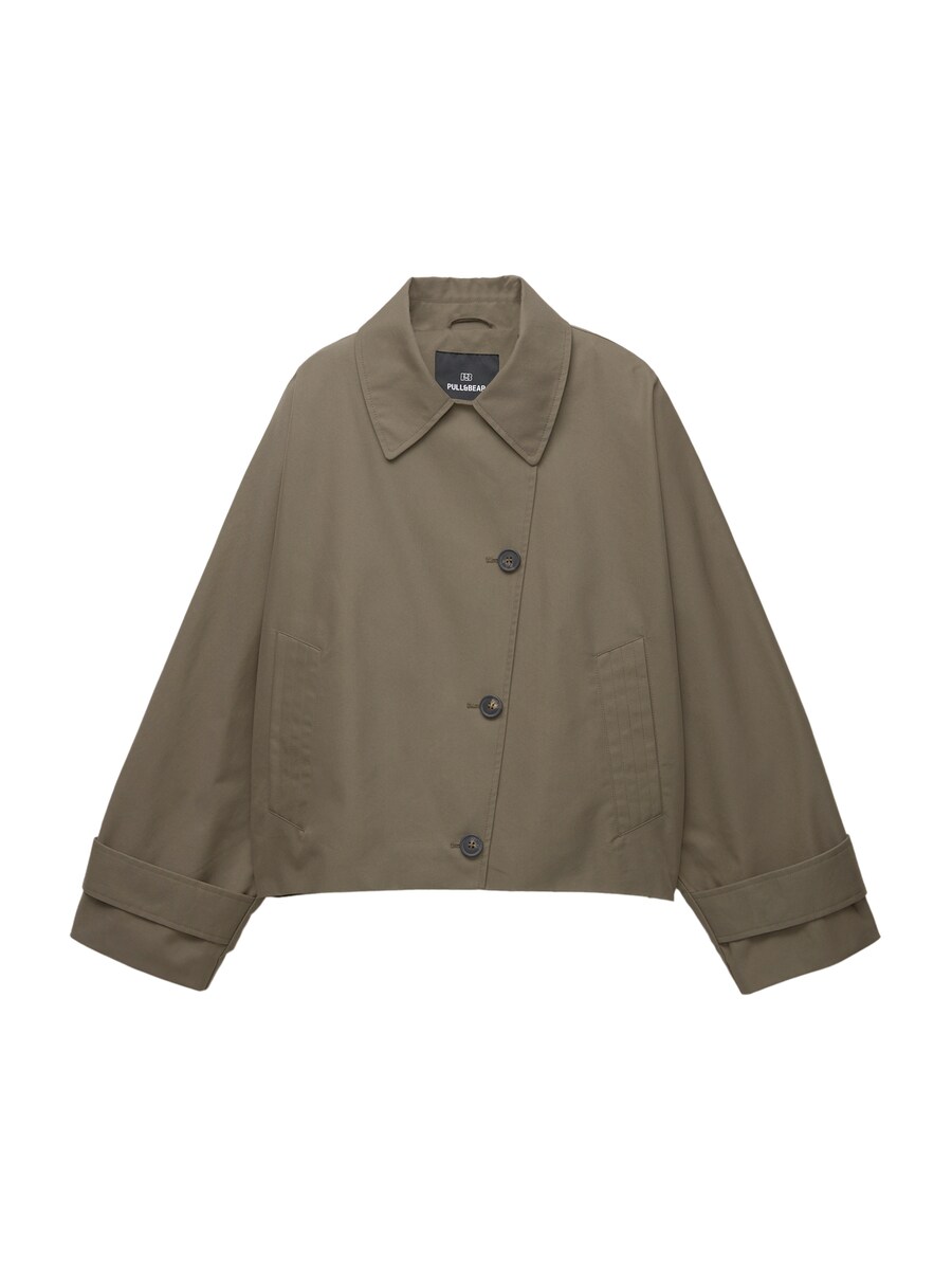 Пальто межсезонное Pull&Bear, зеленый
Пальто межсезонное Pull&Bear, зеленый