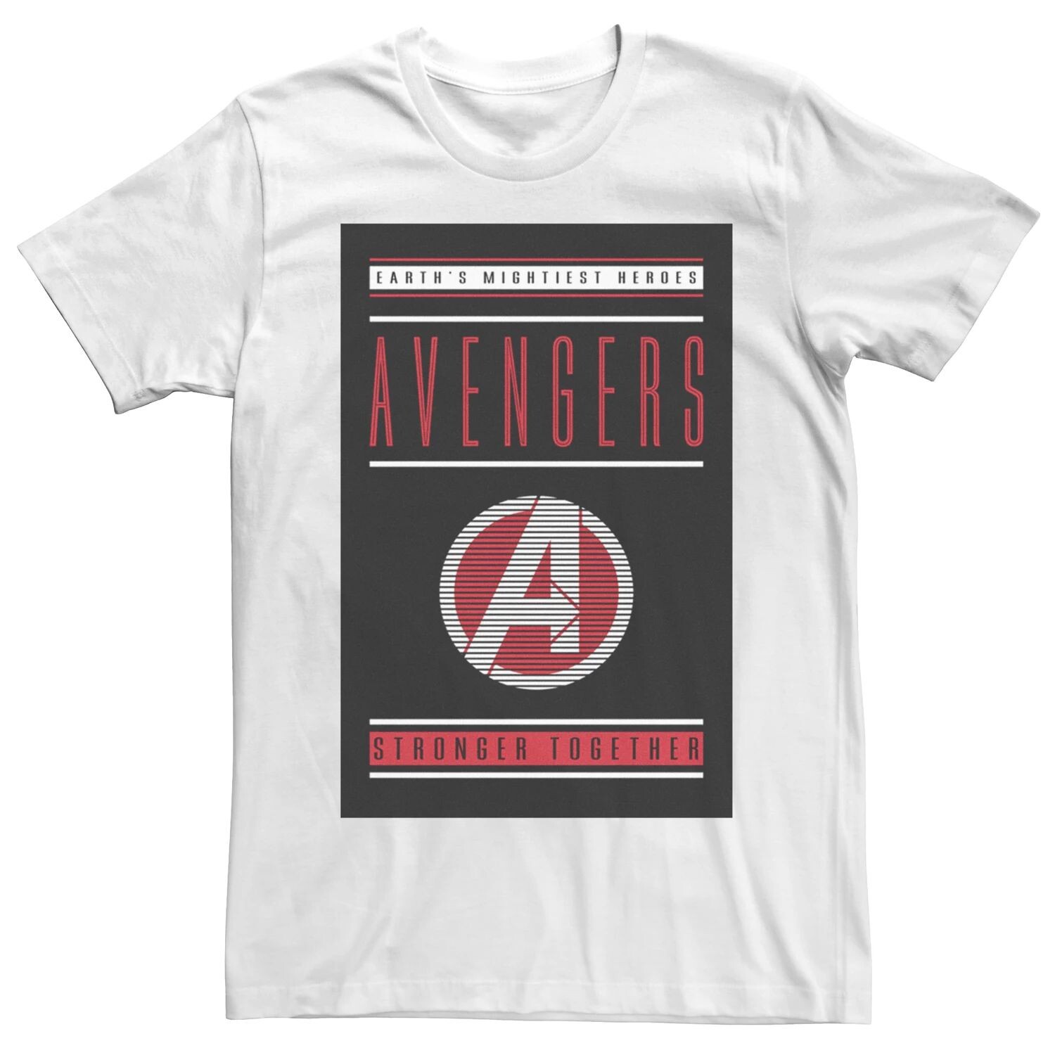 Мужская футболка Avengers Stronger Together Licensed Character 
Мужская футболка Avengers Stronger Together Licensed Character