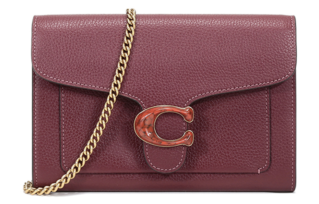 Кожаная сумка через плечо с текстурой пидинг, женская, бордовый цвет COACH
Кожаная сумка через плечо с текстурой пидинг, женская, бордовый цвет COACH