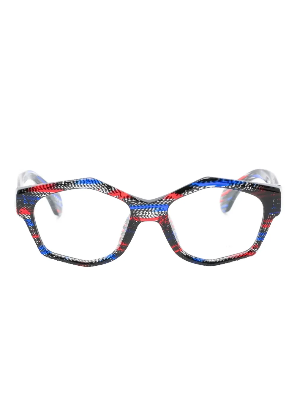 Очки в геометричной оправе Alain Mikli, коричневый
Очки в геометричной оправе Alain Mikli, коричневый