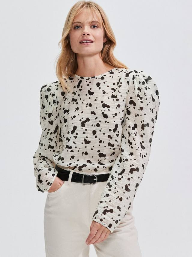 Монохромный топ с принтом далматинца Ro&Zo, белый/черный
Монохромный топ с принтом далматинца Ro&Zo, белый/черный