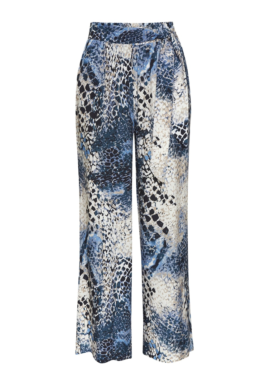 Брюки свободного кроя LASCANA, темно-синий/опаловый
Брюки свободного кроя LASCANA, темно-синий/опаловый