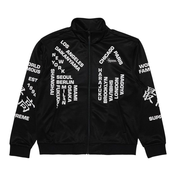 Спортивная куртка Supreme Worldwide Tricot Track Jacket, Black
Спортивная куртка Supreme Worldwide Tricot Track Jacket, Black