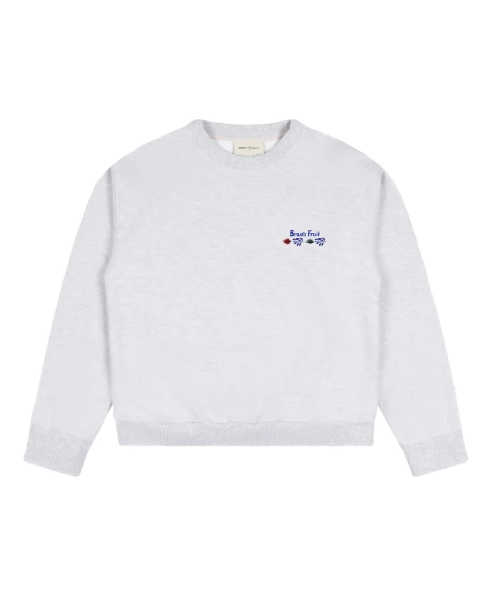 Свитшот с цветочным принтом и свободным кроем. Bram'S Fruit, серый
Свитшот с цветочным принтом и свободным кроем. Bram'S Fruit, серый