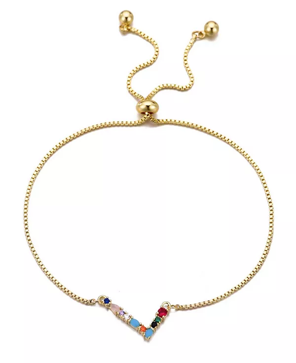 Браслет-Боло с разноцветными золотыми камнями Adornia, multi-l
Браслет-Боло с разноцветными золотыми камнями Adornia, multi-l