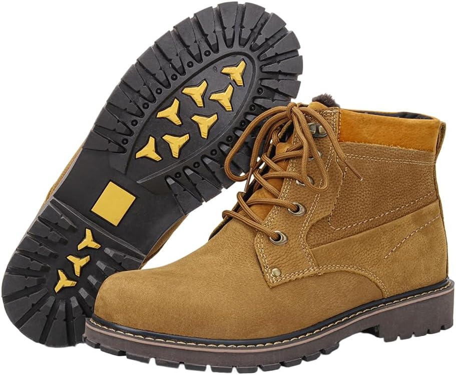 Мужские ботинки Harssidanzar, модные повседневные, противоскользящие, для холодной погоды KM314US, Camel
Мужские ботинки Harssidanzar, модные повседневные, противоскользящие, для холодной погоды KM314US, Camel