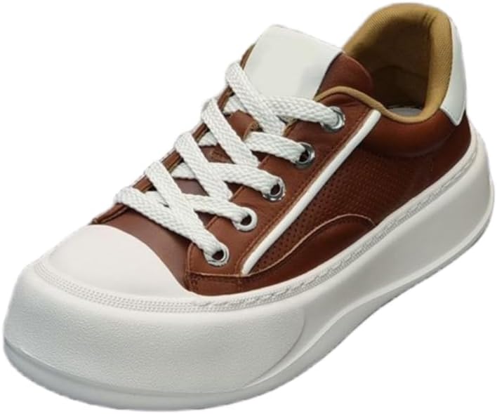 Мужские повседневные кроссовки на шнуровке - обувь для комфортного ежедневного ношения Hoalox, коричневый
Мужские повседневные кроссовки на шнуровке - обувь для комфортного ежедневного ношения Hoalox, коричневый