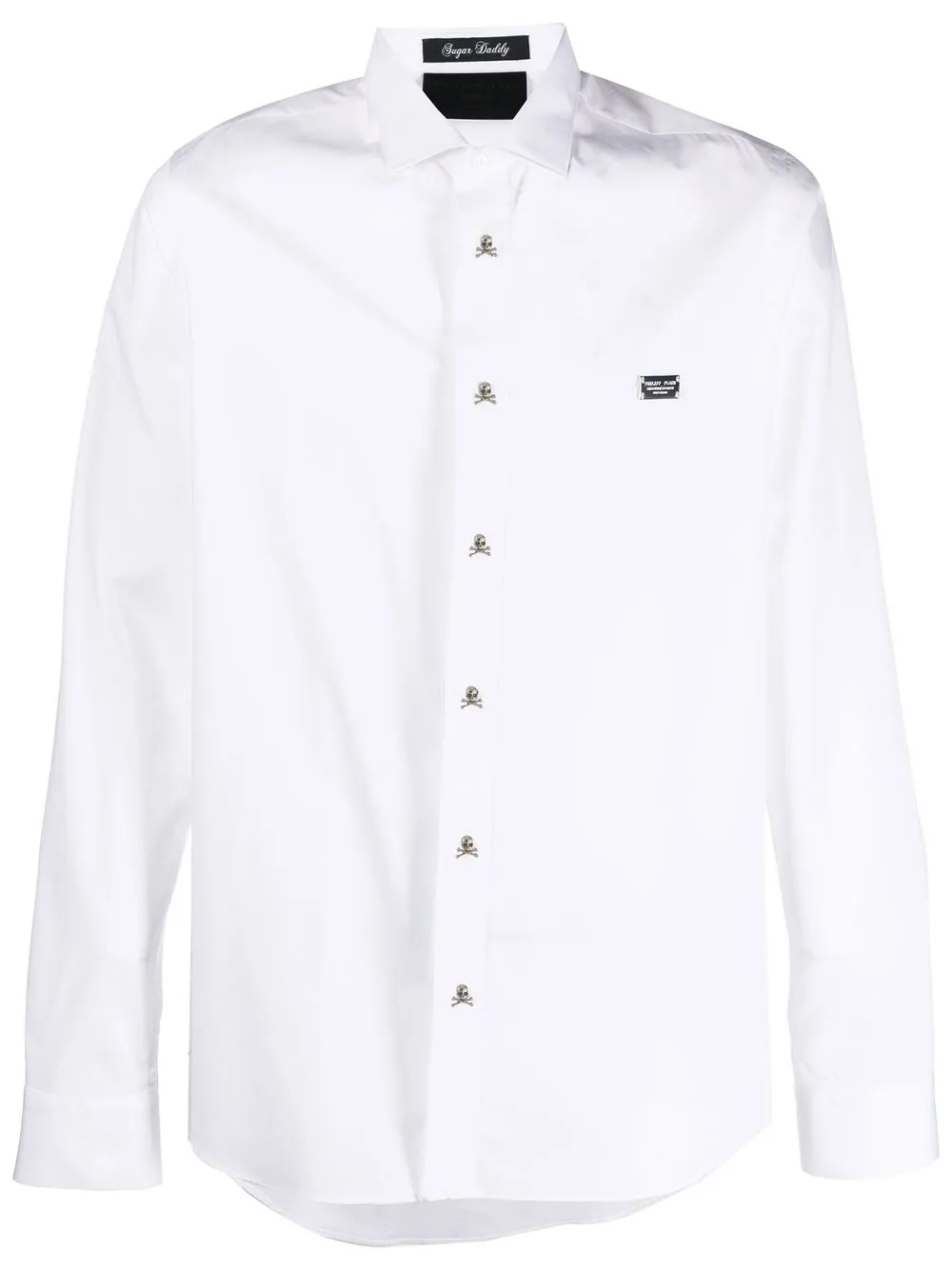 Рубашка с логотипом Philipp Plein, белый
Рубашка с логотипом Philipp Plein, белый