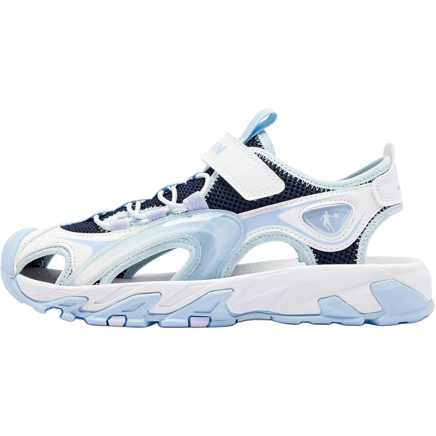 Нескользящие и дышащие низкие детские сандалии для подростков QIAODAN, синий/белый
Нескользящие и дышащие низкие детские сандалии для подростков QIAODAN, синий/белый