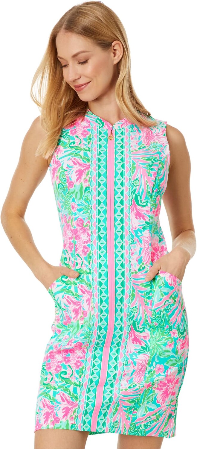 Платье Lilly Pulitzer Courtney Dress UPF 50+, цвет Amalfi Blue Leaf It Wild Engineered Golf
Платье Lilly Pulitzer Courtney Dress UPF 50+, цвет Amalfi Blue Leaf It Wild Engineered Golf