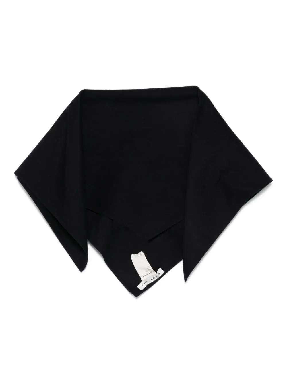 Треугольный шерстяной шарф Carven, синий
Треугольный шерстяной шарф Carven, синий