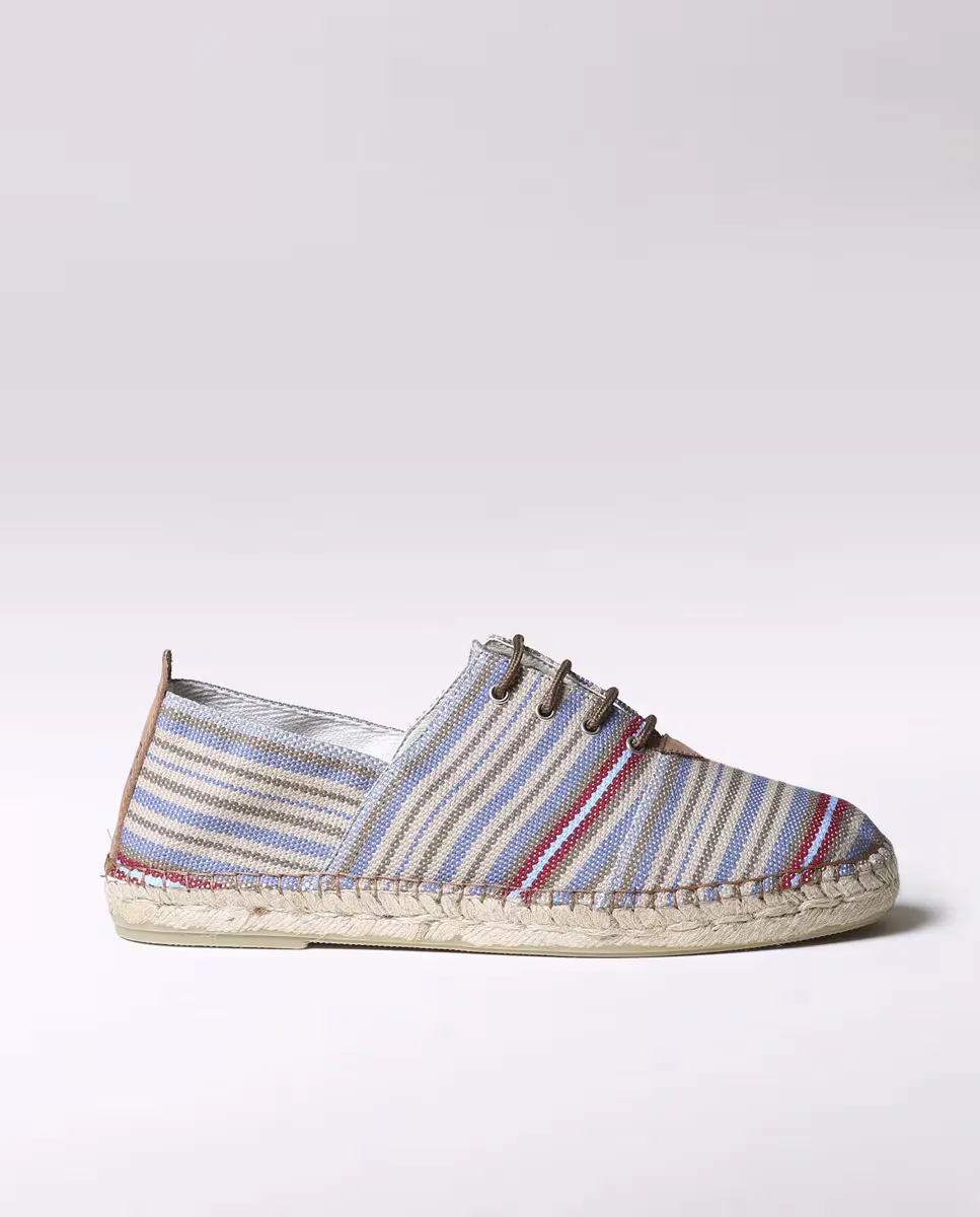 Мужские хлопковые эспадрильи со шнурками и полосатым принтом Toni Pons, синий
Мужские хлопковые эспадрильи со шнурками и полосатым принтом Toni Pons, синий