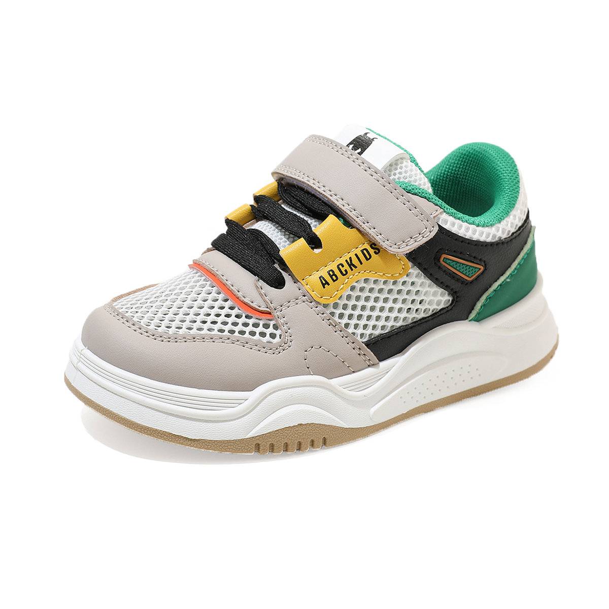 Нескользящие, легкие, амортизирующие, низкие повседневные кроссовки для детей ABC KIDS, белый/зеленый/черный
Нескользящие, легкие, амортизирующие, низкие повседневные кроссовки для детей ABC KIDS, белый/зеленый/черный