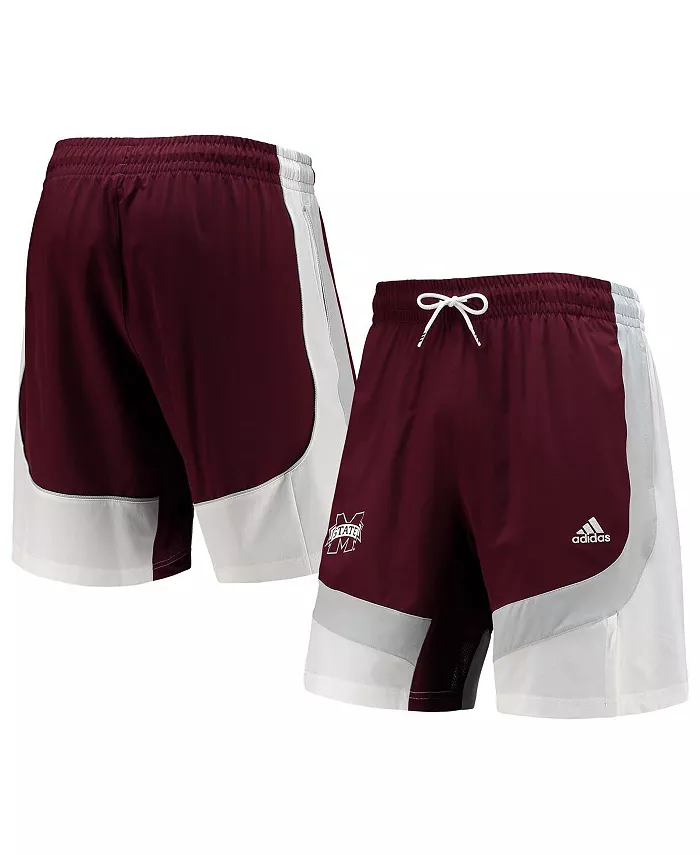 Мужские бордовые шорты для баскетбола Mississippi State Bulldogs Swingman с технологией Aeroready adidas
Мужские бордовые шорты для баскетбола Mississippi State Bulldogs Swingman с технологией Aeroready adidas
