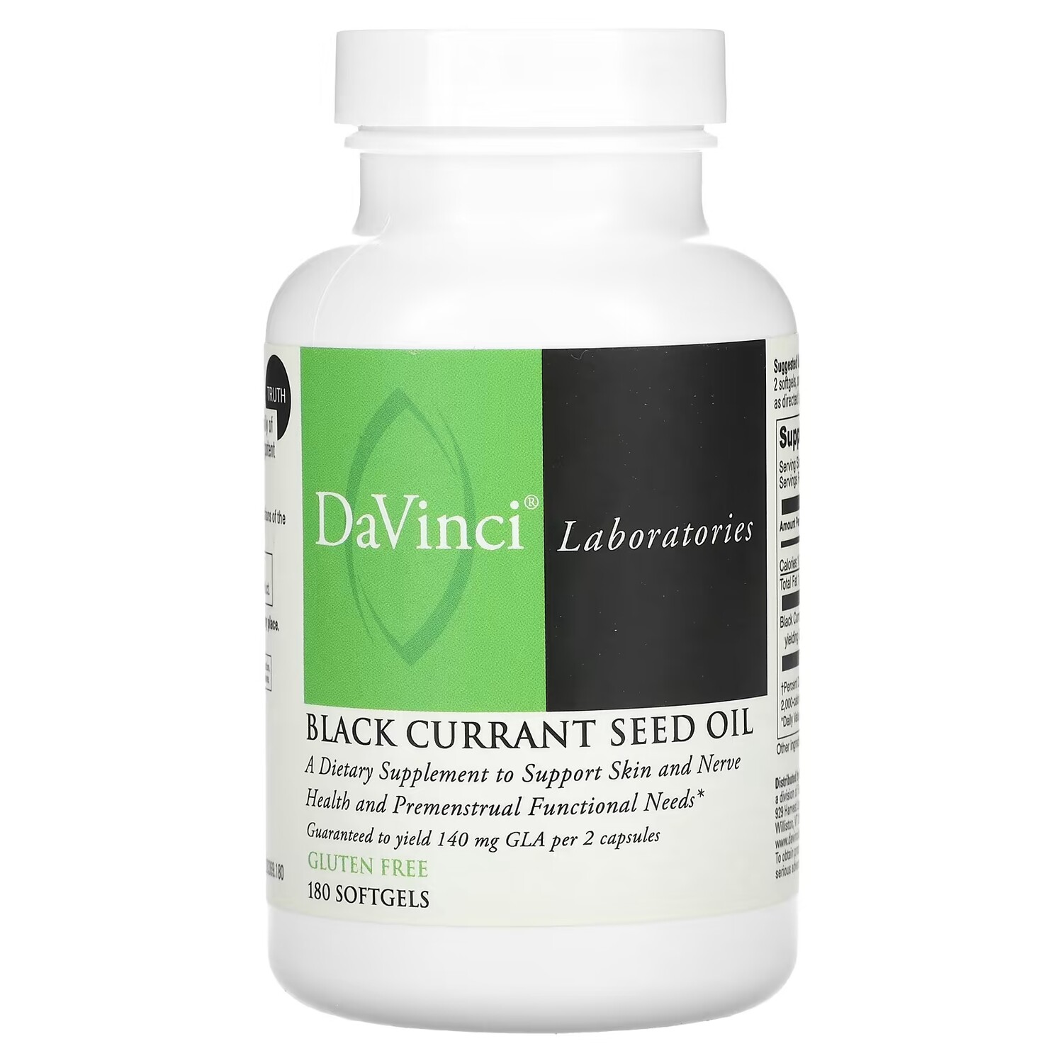 Масло семян черной смородины DaVinci Laboratories of Vermont, 180 мягких таблеток
Масло семян черной смородины DaVinci Laboratories of Vermont, 180 мягких таблеток