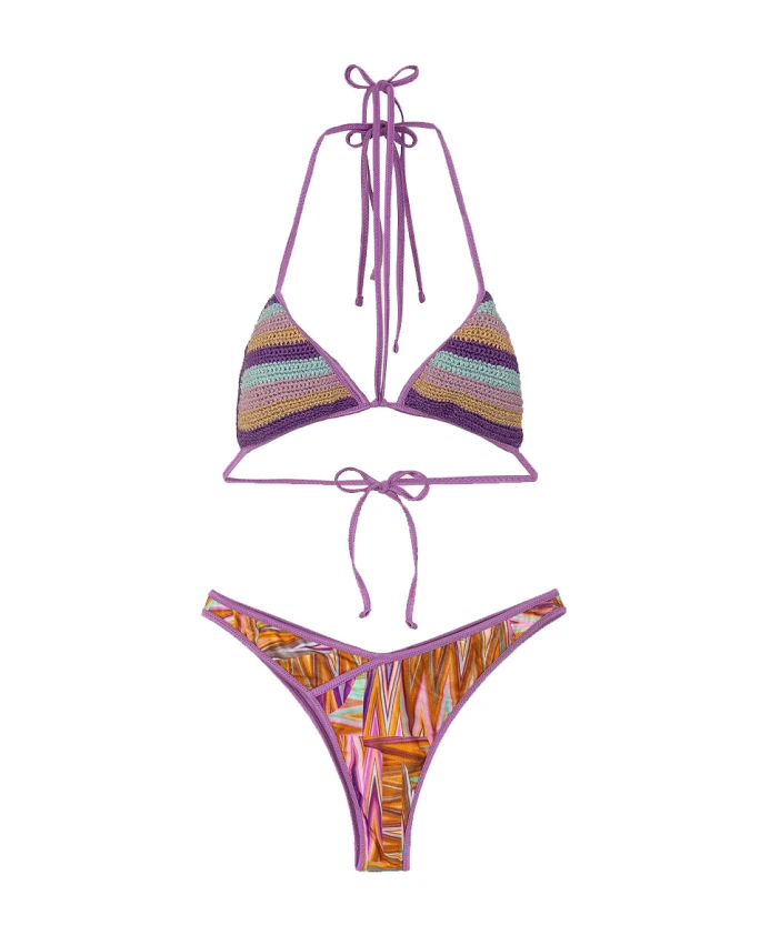 Бикини Keger в сочетании с плотными американскими трусиками. F**K, мультиколор
Бикини Keger в сочетании с плотными американскими трусиками. F**K, мультиколор