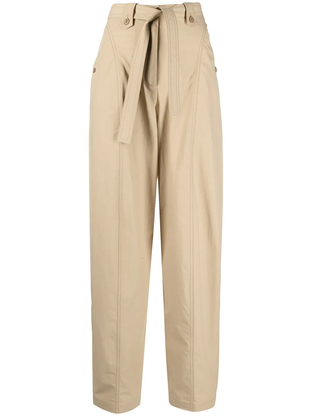 Укороченные брюки с поясом KENZO, нейтральный
Укороченные брюки с поясом KENZO, нейтральный