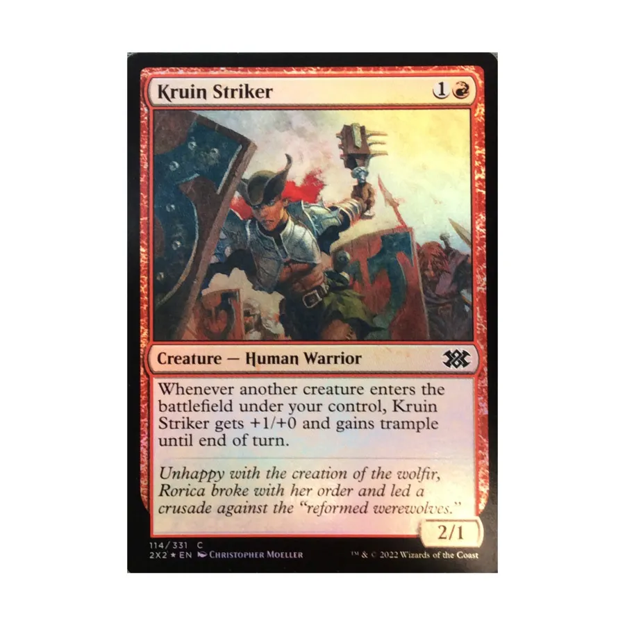 CCG Круин Нападающий (C) (Рапира), MTG - Double Masters 2022
CCG Круин Нападающий (C) (Рапира), MTG - Double Masters 2022