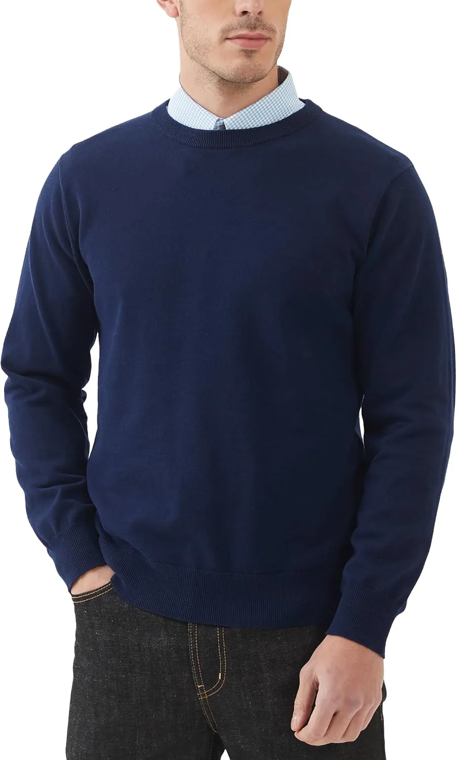 Мужской свитер Kallspin с круглым вырезом, Regular Fit, из чистого хлопка, легкий, для повседневной носки
Мужской свитер Kallspin с круглым вырезом, Regular Fit, из чистого хлопка, легкий, для повседневной носки