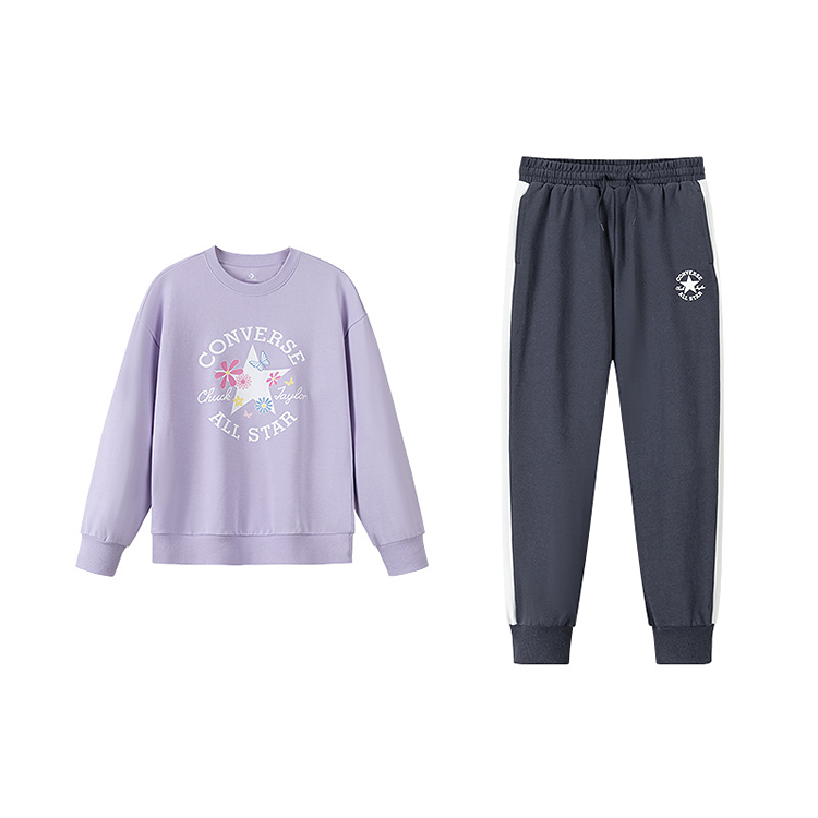 Повседневный спортивный комплект All Star из 2 предметов для детей Converse, светло-фиолетовый
Повседневный спортивный комплект All Star из 2 предметов для детей Converse, светло-фиолетовый