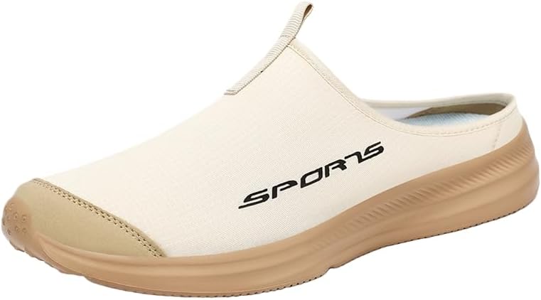 Модные мужские тапочки - плоские с круглым носком, полуботинки - подошва из ПВХ - повседневная обувь цельного кроя - удобные и легкие - подходят для повседневного ношения и работы Hoalox, бежевый
Модные мужские тапочки - плоские с круглым носком, полуботинки - подошва из ПВХ - повседневная обувь цельного кроя - удобные и легкие - подходят для повседневного ношения и работы Hoalox, бежевый