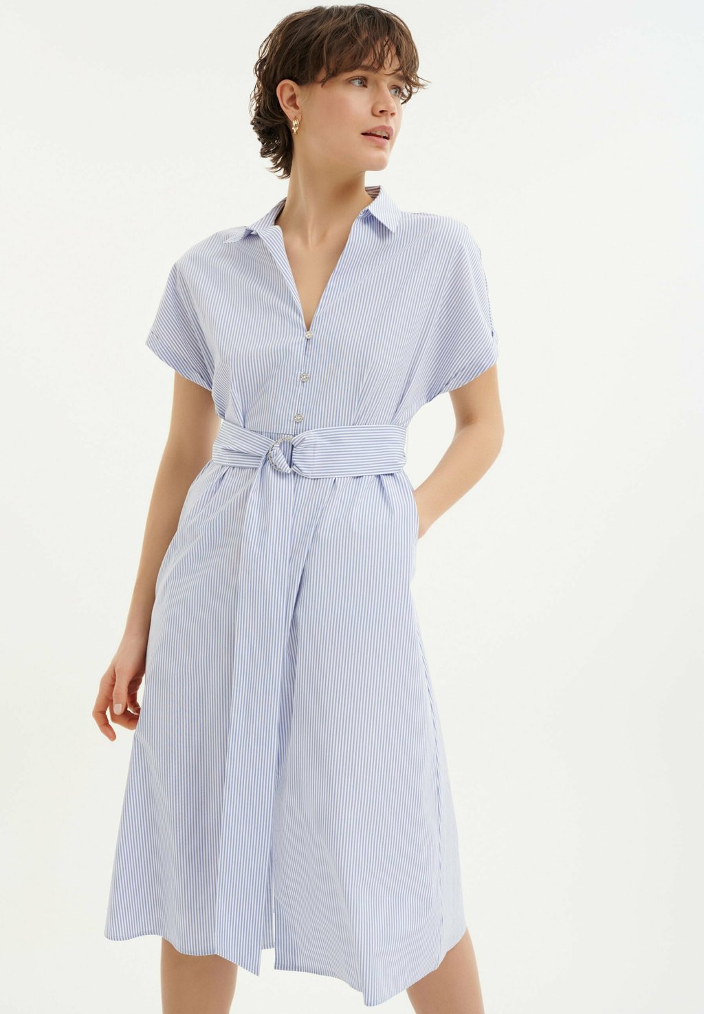 Платье-рубашка Greenpoint, сине-серый
Платье-рубашка Greenpoint, сине-серый
