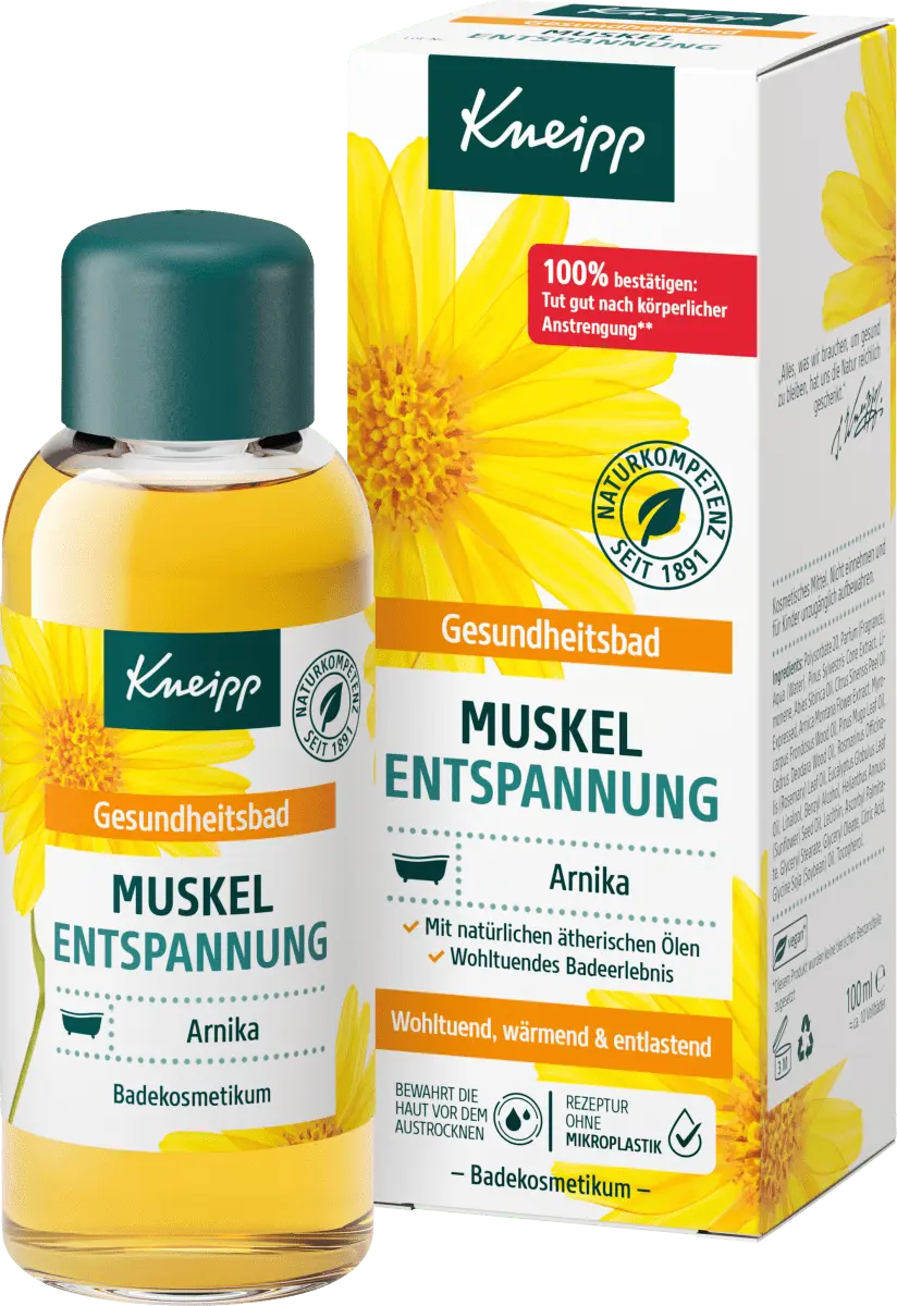 Масло для ванн миорелаксация 100 мл Kneipp
Масло для ванн миорелаксация 100 мл Kneipp