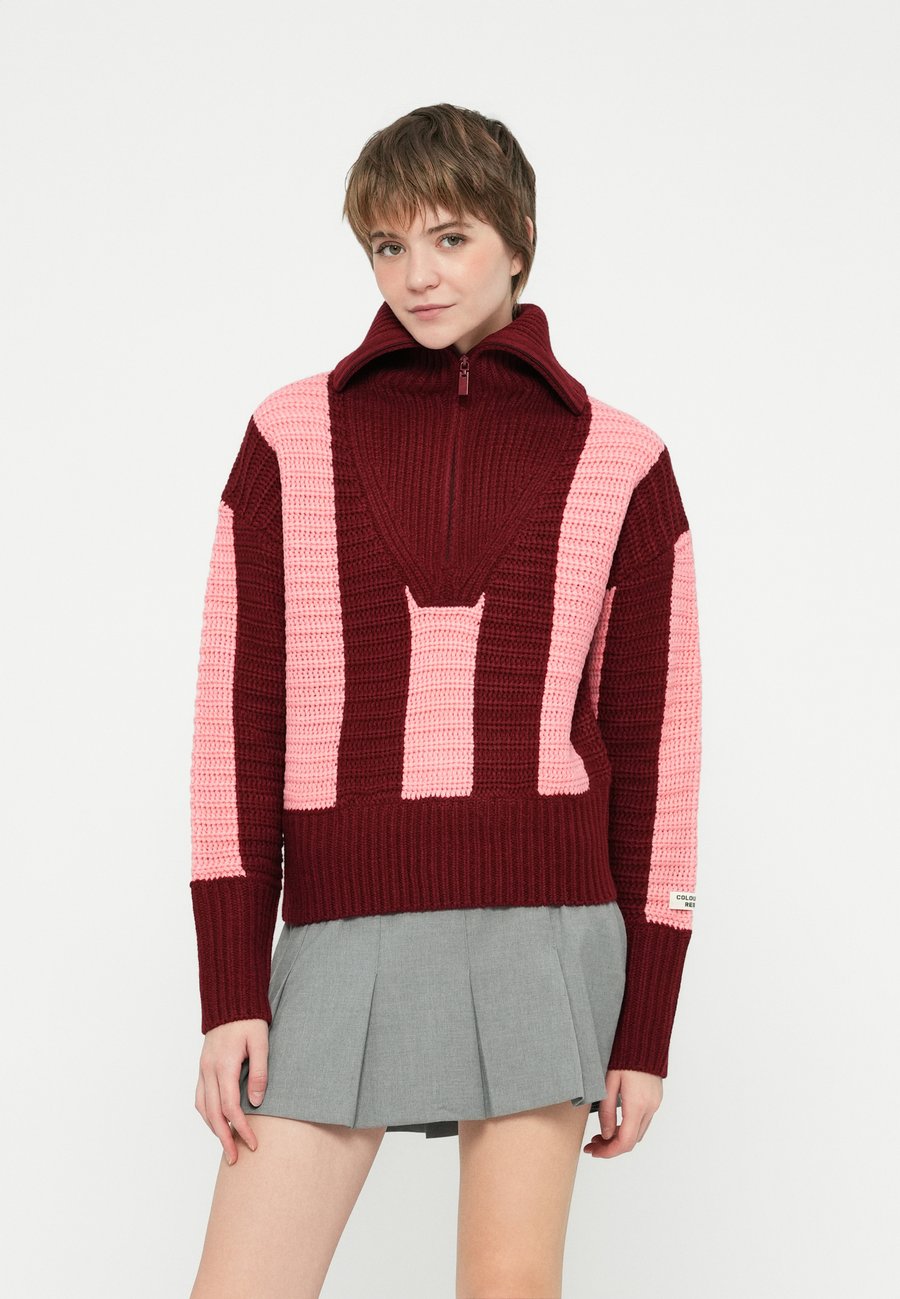 Джемпер Colourful Rebel STRIPE ZIP PULLOVER, Pink/Red/Red
Джемпер Colourful Rebel STRIPE ZIP PULLOVER, Pink/Red/Red