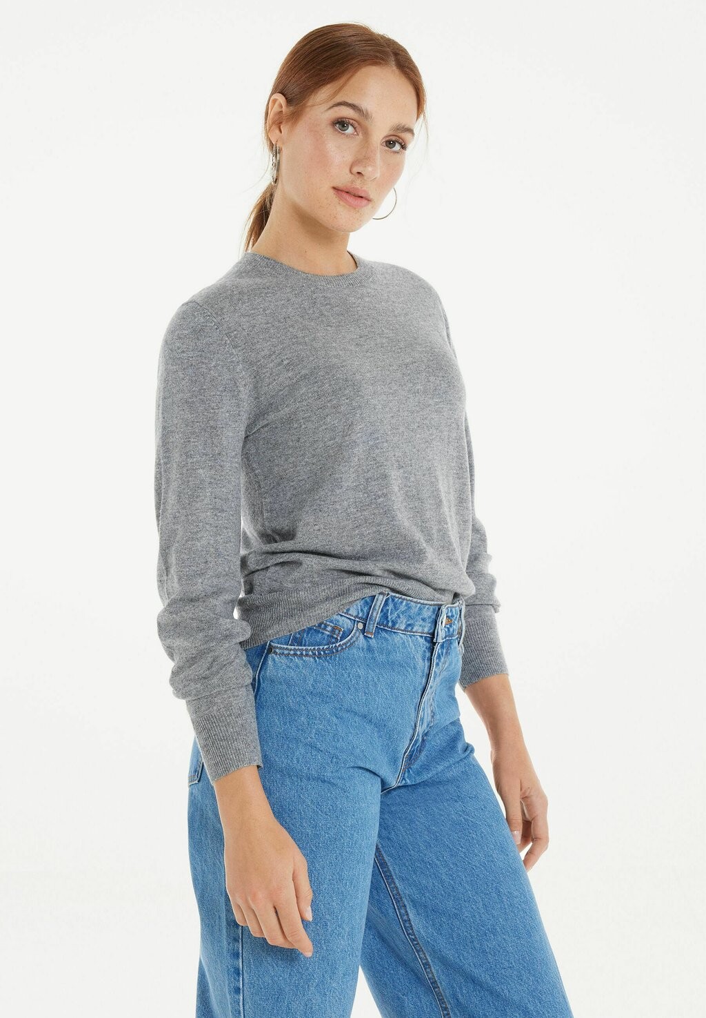 Вязаный свитер Tezenis, серый деним
Вязаный свитер Tezenis, серый деним