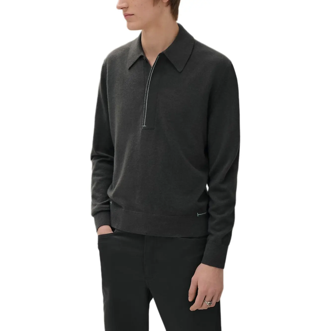 Свитер мужской Cashmere HERMES, серый
Свитер мужской Cashmere HERMES, серый
