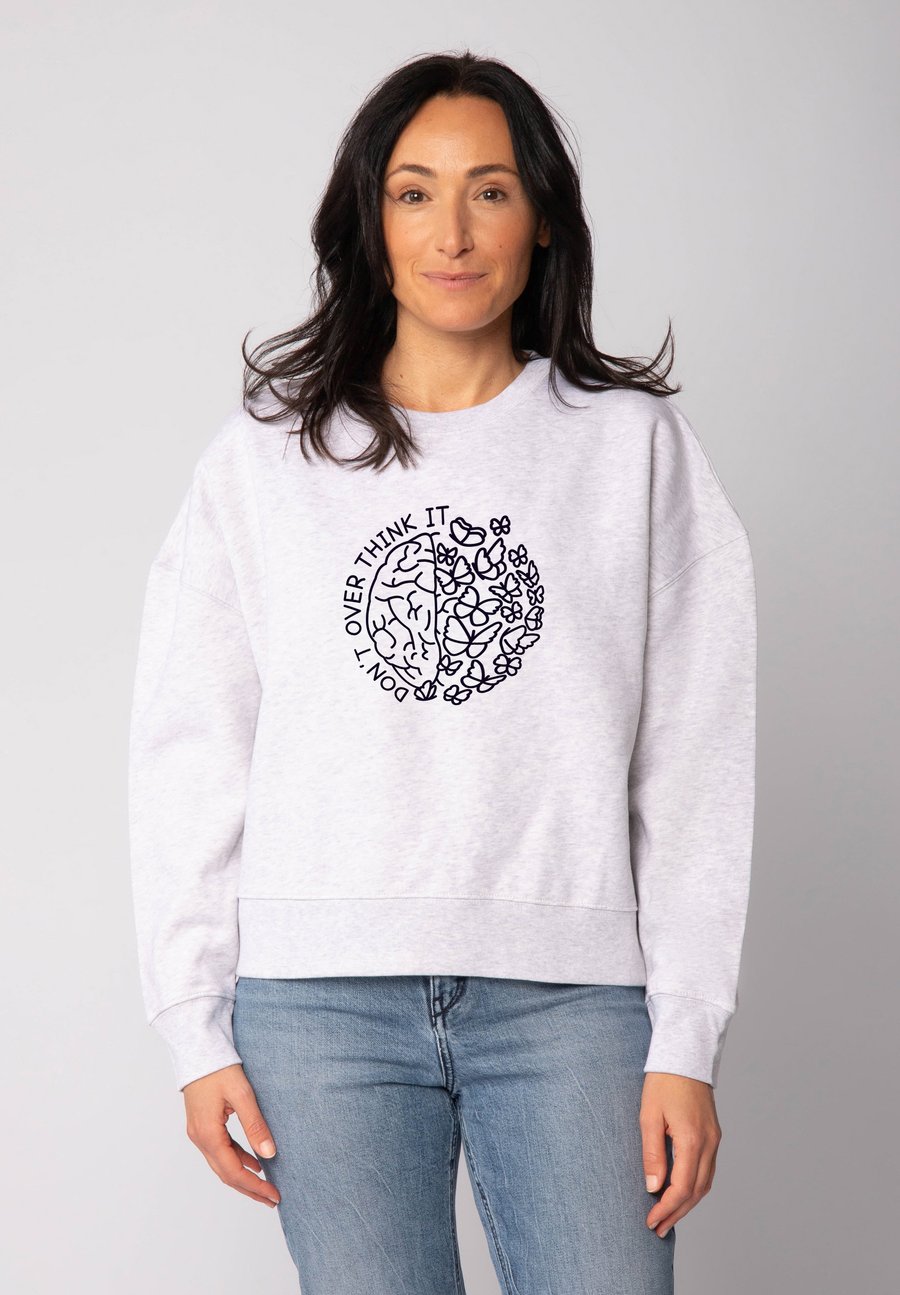 Толстовка watapparel DON T OVERTHINK IT, Cool Heather Grey/Mottled Light Grey
Толстовка watapparel DON T OVERTHINK IT, Cool Heather Grey/Mottled Light Grey