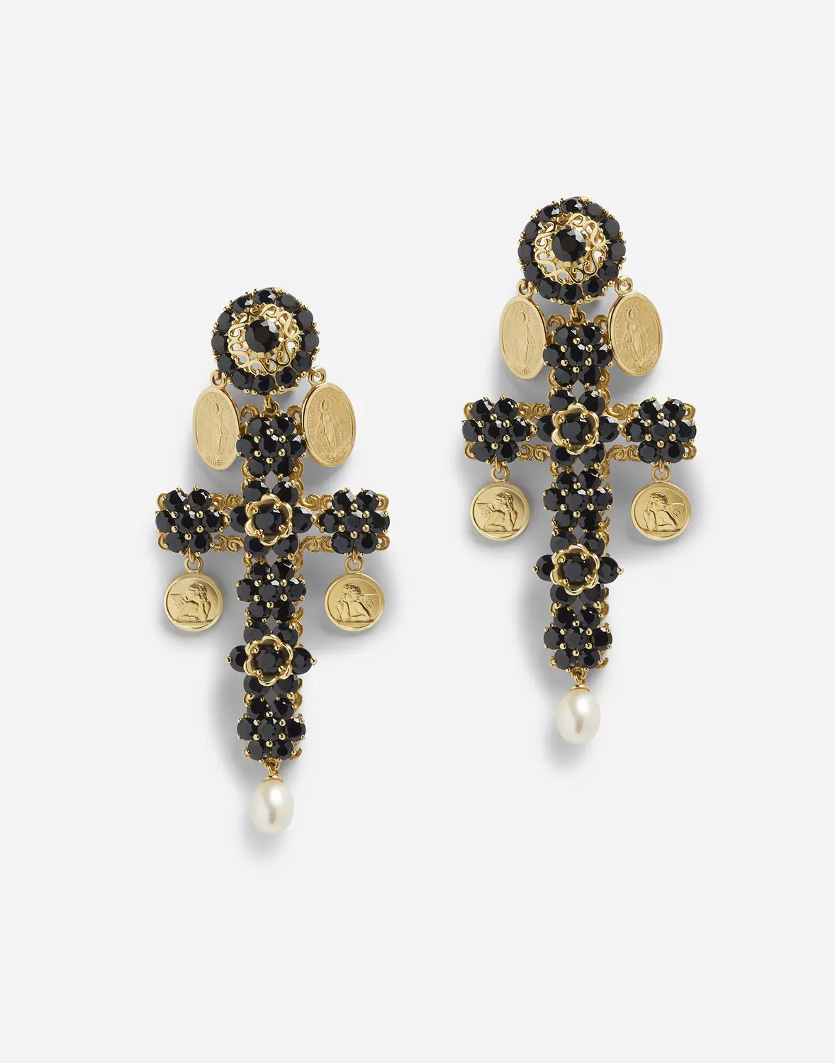 Серьги sicily 18-каратное желтое золото и черные сапфиры Dolce & Gabbana, золото/черный
Серьги sicily 18-каратное желтое золото и черные сапфиры Dolce & Gabbana, золото/черный
