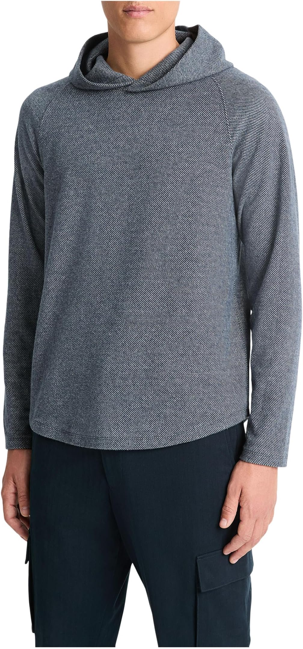 Худи Vince Broken Twill Pull-On Hoodie, цвет Coastal/Off-White
Худи Vince Broken Twill Pull-On Hoodie, цвет Coastal/Off-White