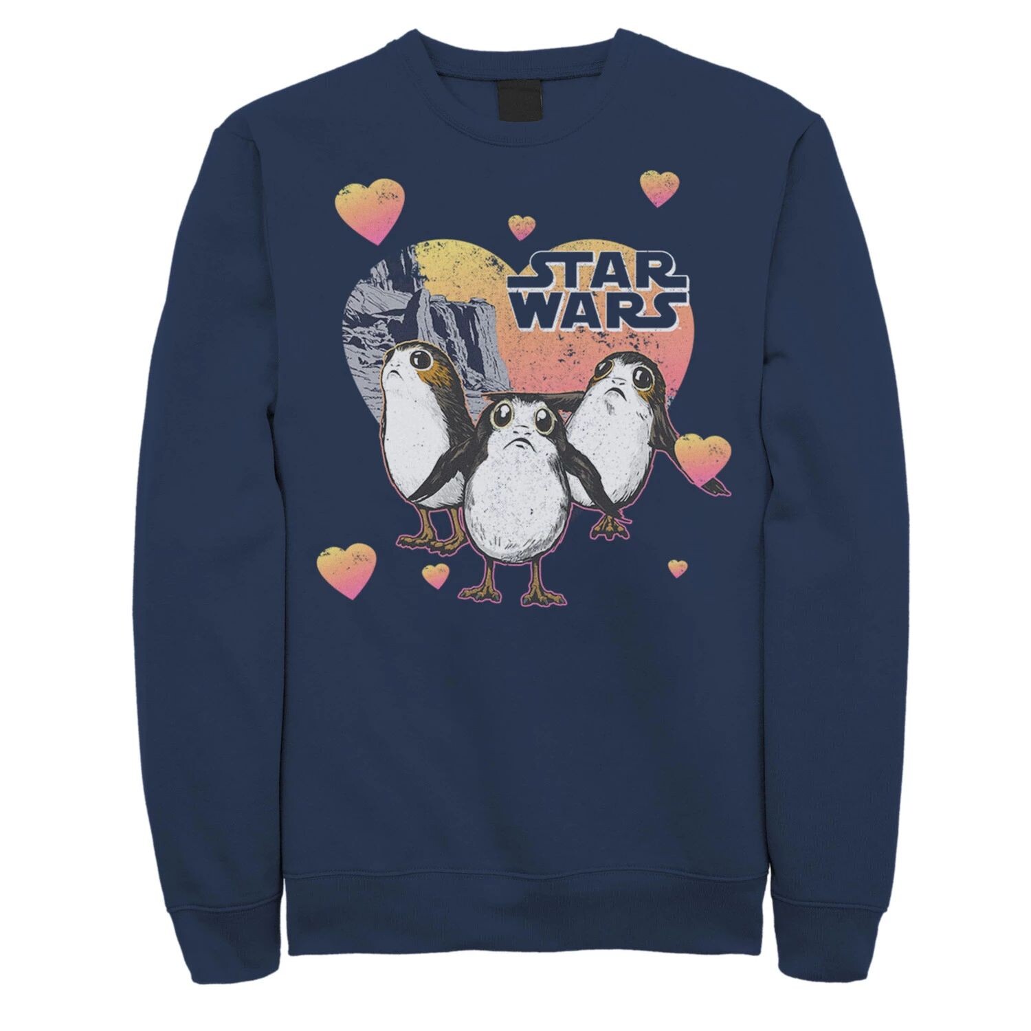 Мужской свитшот ко Дню святого Валентина с изображением звездных войн и сердечками Porg Hearts Group Shot Star Wars
Мужской свитшот ко Дню святого Валентина с изображением звездных войн и сердечками Porg Hearts Group Shot Star Wars
