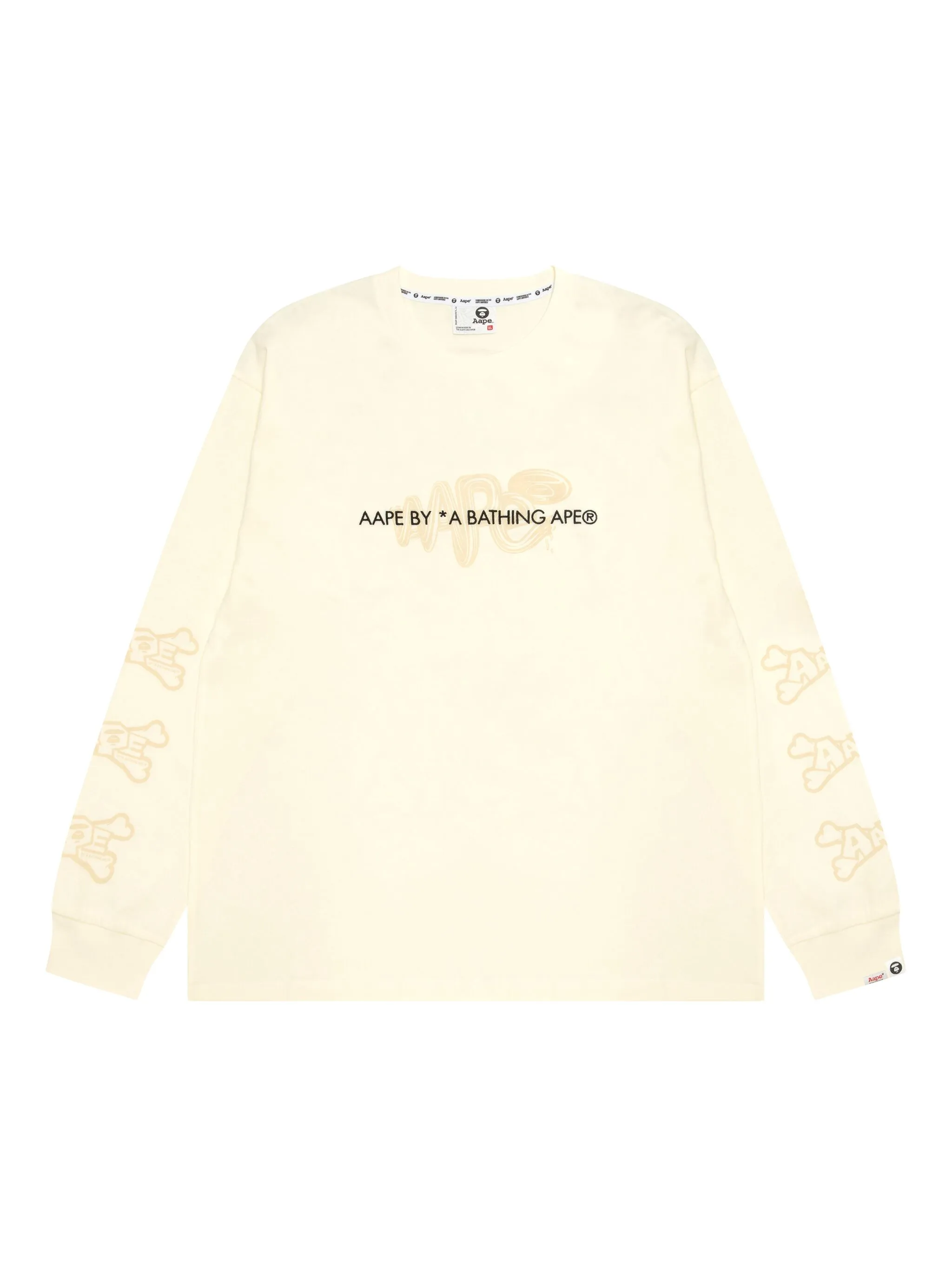 Футболка с длинными рукавами и графичным принтом Aape By A Bathing Ape, белый
Футболка с длинными рукавами и графичным принтом Aape By A Bathing Ape, белый