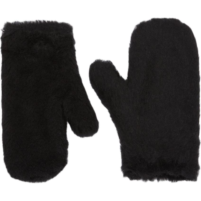 'S MAX MARA Альпака шерсть шелк вязаные перчатки женские черные, Black
'S MAX MARA Альпака шерсть шелк вязаные перчатки женские черные, Black