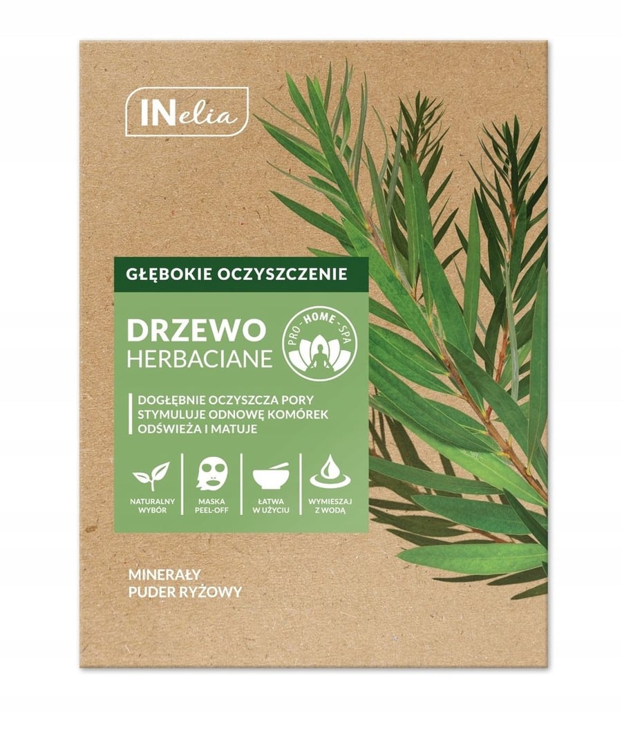 INelia, Маска для глубокого очищения с маслом чайного дерева
INelia, Маска для глубокого очищения с маслом чайного дерева