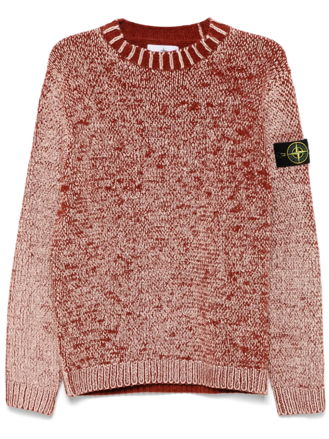 Stone Island свитер с круглым вырезом, красный
Stone Island свитер с круглым вырезом, красный