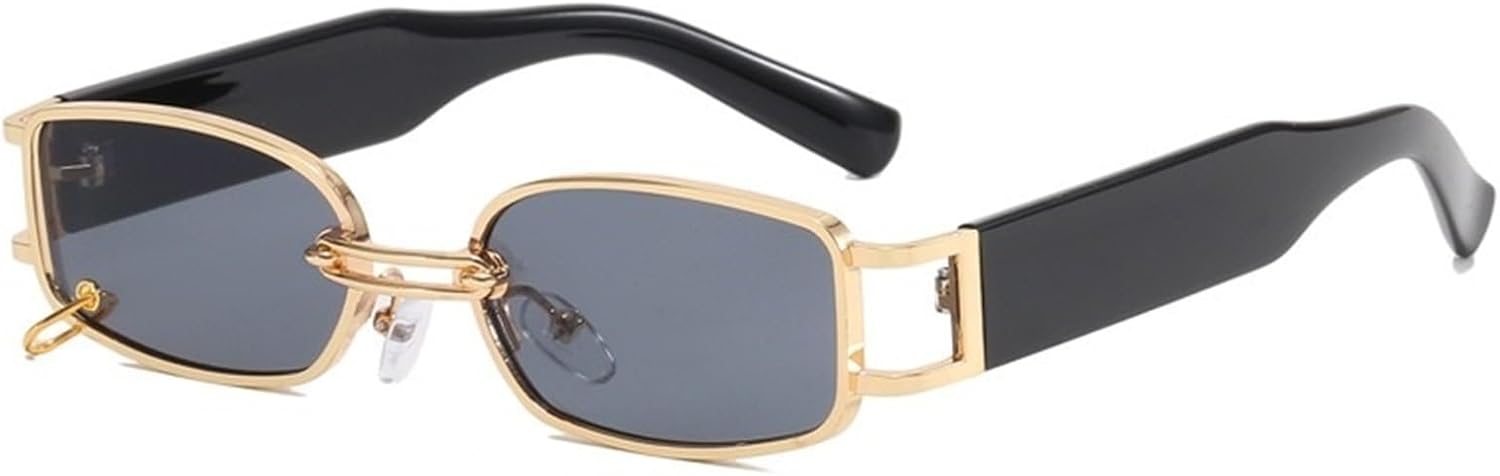 Женские солнцезащитные очки в тонкой металлической оправе для отдыха на природе и активного отдыха, защита от УФ-излучения UV400, мужские солнцезащитные очки квадратной формы Generic, Gold
Женские солнцезащитные очки в тонкой металлической оправе для отдыха на природе и активного отдыха, защита от УФ-излучения UV400, мужские солнцезащитные очки квадратной формы Generic, Gold