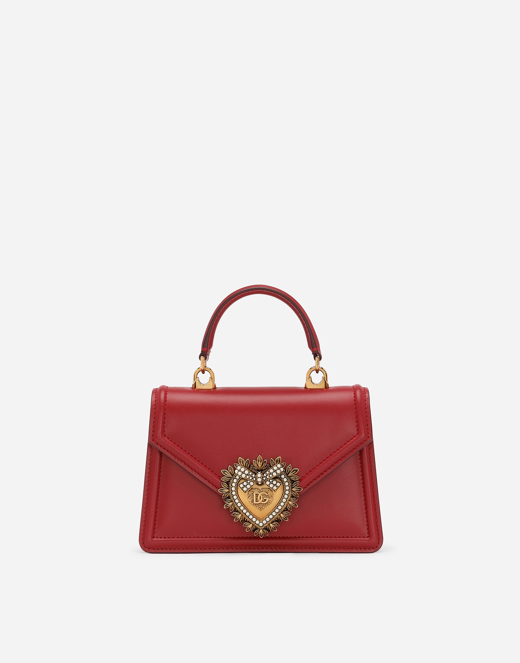 Маленькая сумка devotion из телячьей кожи Dolce & Gabbana, красный
Маленькая сумка devotion из телячьей кожи Dolce & Gabbana, красный