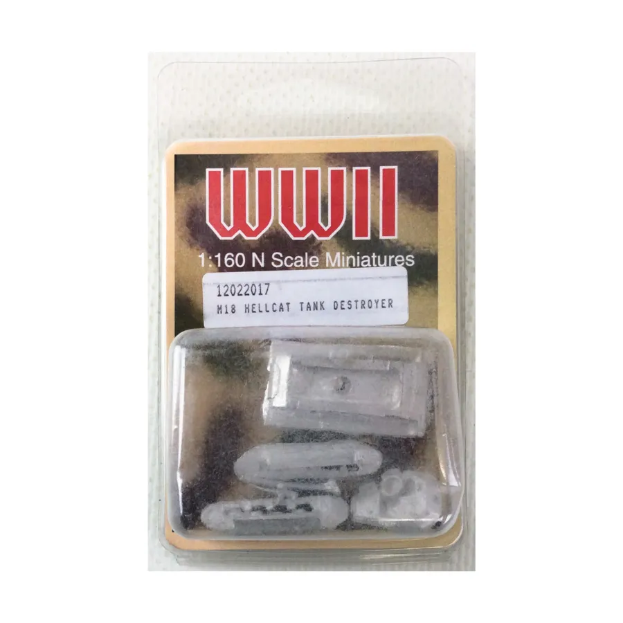 Истребитель танков M18 Hellcat, WWII Miniatures (1:160)
Истребитель танков M18 Hellcat, WWII Miniatures (1:160)