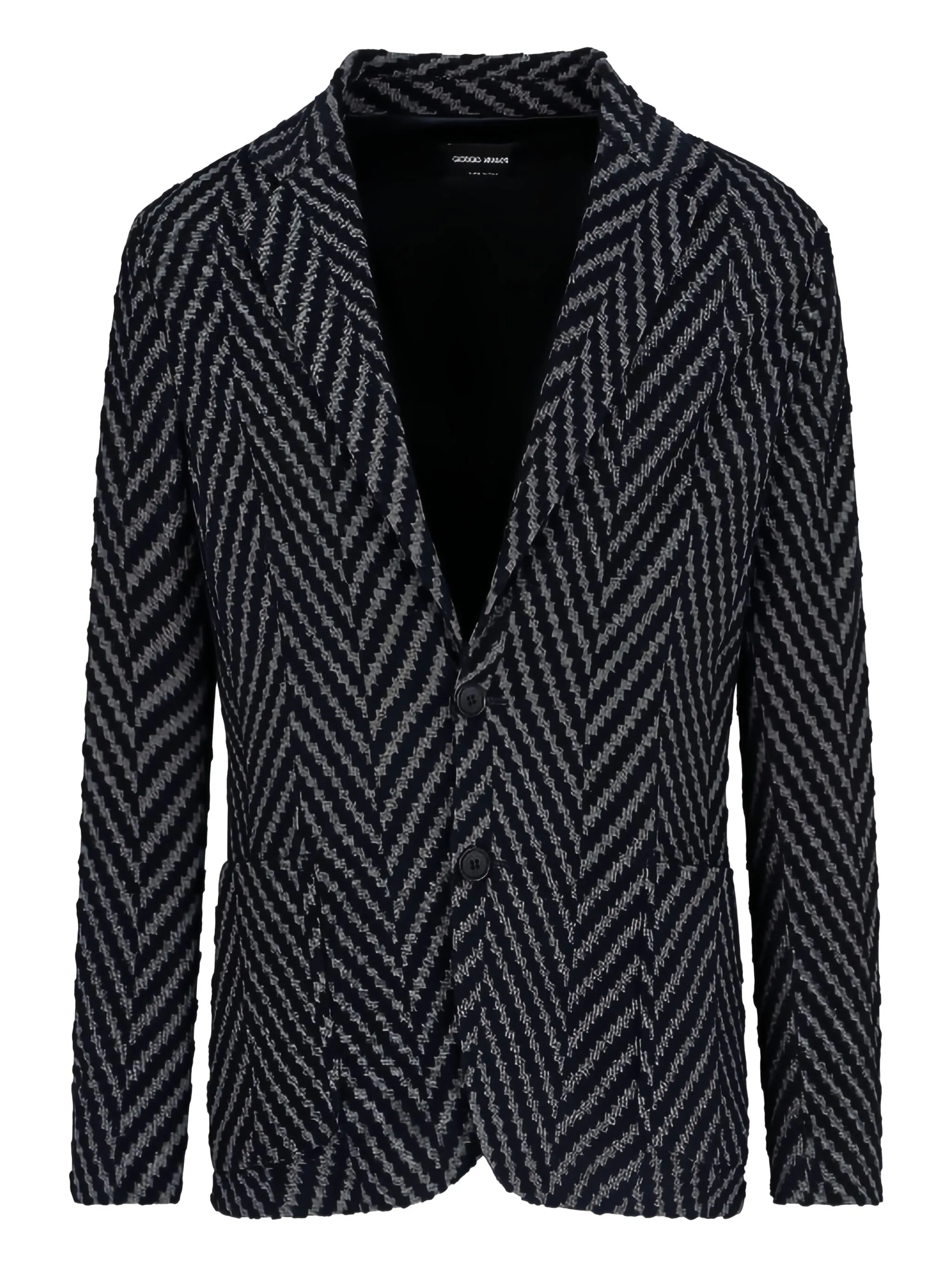 Пиджак с узором в елочку Giorgio Armani, синий
Пиджак с узором в елочку Giorgio Armani, синий
