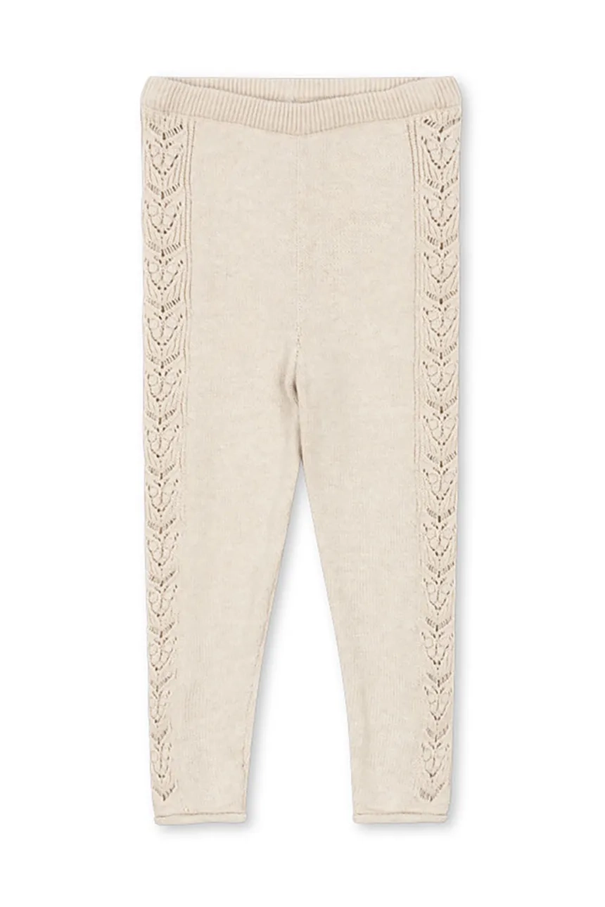 Детские леггинсы CABBY KNIT PANTS Konges Sløjd, бежевый 
Детские леггинсы CABBY KNIT PANTS Konges Sløjd, бежевый