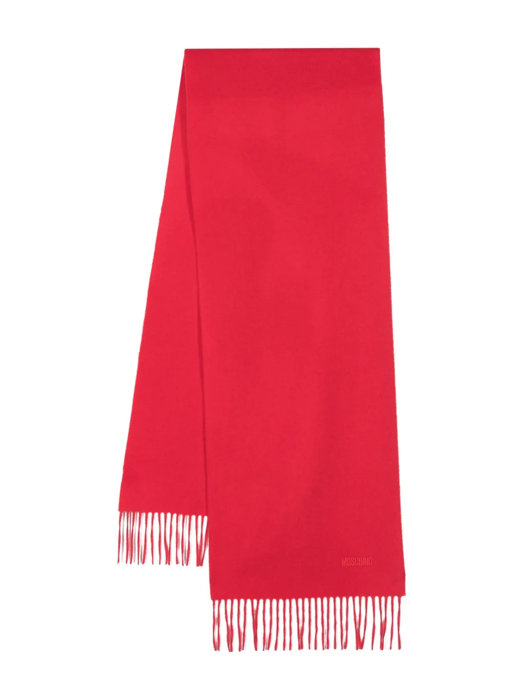Шарф с вышитым логотипом Moschino, красный
Шарф с вышитым логотипом Moschino, красный