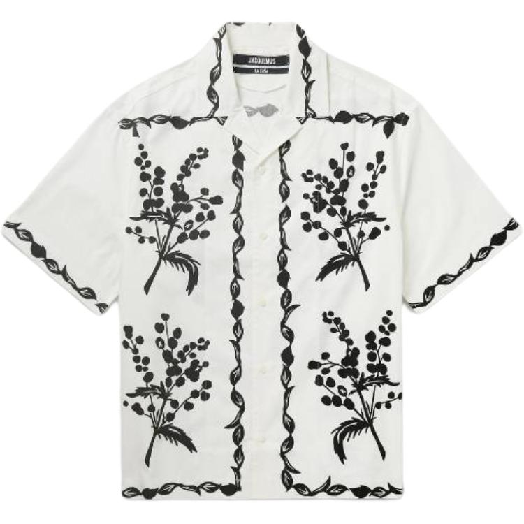 Рубашка Curly Mimosa Jacquemus, белый
Рубашка Curly Mimosa Jacquemus, белый